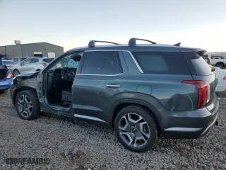 2024 Hyundai Palisade SEL with VIN KM8R4DGE8RU734715, listed as a Copart auction lot 88109705 with 9,728 mi miles and Salvage Title. Bid and sale history available at carsss.com. Image 2.