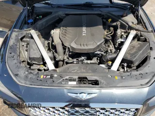 2019 Genesis G70 Advanced z VIN KMTG34LE1KU012157, wystawiony jako Copart lot #52313255 z przebiegiem 63 799 mil mil oraz Szkoda całkowita • Salvage title. Historia ofert i sprzedaży dostępna na DreamBid. Obrazek 11.