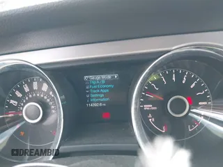 2014 Ford Mustang V6 with VIN 1ZVBP8EM4E5243008, listed as a IAAI auction lot 41572234 with 114,392 mi miles. Bid and sale history available at carsss.com. Image 7.