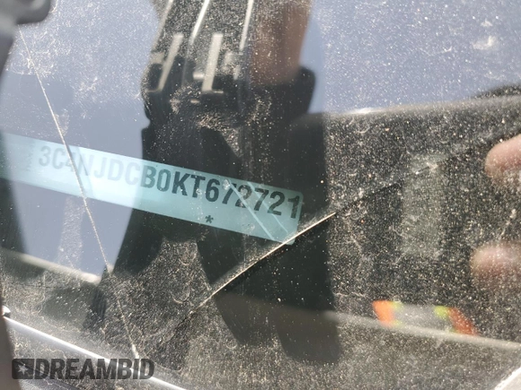 2019 Jeep Compass High Altitude with VIN 3C4NJDCB0KT672721, listed as a Copart auction lot 49393495 with 90,630 mi miles and Salvage title. Bid and sale history available at DreamBid. Image 12.