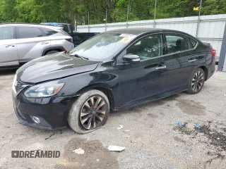 2017 Nissan Sentra SR Turbo with VIN 3N1CB7AP6HY208724, listed as a Copart auction lot 53539145 with 145,066 mi miles and Clean Title. Bid and sale history available at carsss.com. Image 1.