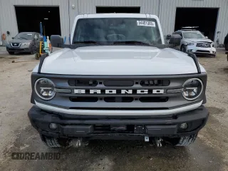 2024 Ford Bronco Big Bend z VIN 1FMDE7BH1RLA64327, wystawiony jako Copart lot #54401305 z przebiegiem 14 175 mil mil oraz Szkoda całkowita • Salvage title. Historia ofert i sprzedaży dostępna na DreamBid. Obrazek 5.