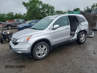 2010 Honda CR-V EX-L z VIN 5J6RE4H74AL076784, wystawiony jako Copart lot #57847145 z przebiegiem 49 189 mil mil oraz Szkoda całkowita • Salvage title. Historia ofert i sprzedaży dostępna na DreamBid. Obrazek 1.
