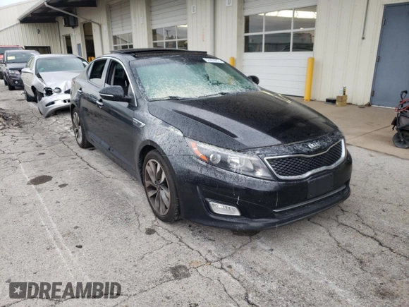 2015 Kia Optima SXL Turbo with VIN 5XXGR4A64FG365125, listed as a Copart auction lot 48464265 with Not Provided miles and Non Repairable. Bid and sale history available at DreamBid. Image 1.