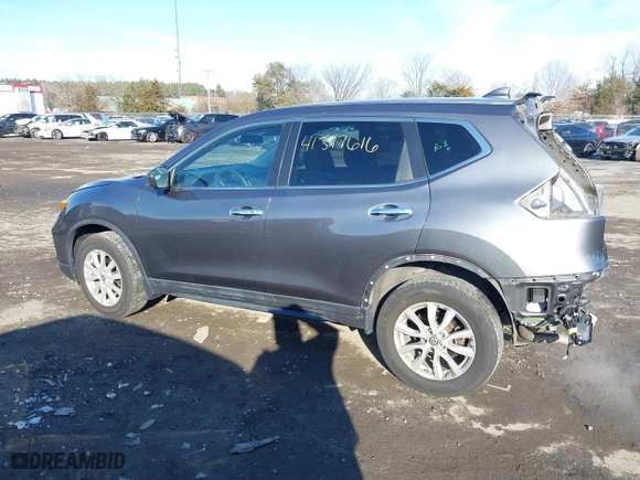 2018 Nissan Rogue S with VIN 5N1AT2MV1JC850356, listed as a IAAI auction lot 41377616 with 555,746 mi miles. Bid and sale history available at carsss.com. Image 15.