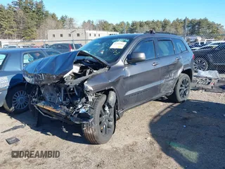 2017 Jeep Grand Cherokee Altitude with VIN 1C4RJFAG1HC927232, listed as a IAAI auction lot 41742566 with 123,903 mi miles and . Bid and sale history available at DreamBid. Image 2.