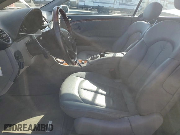 2008 Mercedes-Benz CLK 350 with VIN WDBTK56F38T088745, listed as a Copart auction lot 79519424 with 74,524 mi miles and Salvage Title. Bid and sale history available at DreamBid. Image 7.
