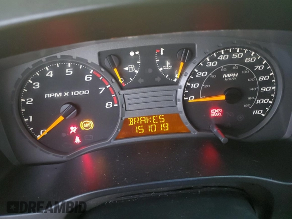 2004 GMC Canyon SLE Z71 z VIN 1GTDS196148179083, wystawiony jako Copart lot #45245355 z przebiegiem 151 019 mil mil oraz Szkoda całkowita • Salvage title. Historia ofert i sprzedaży dostępna na DreamBid. Obrazek 9.