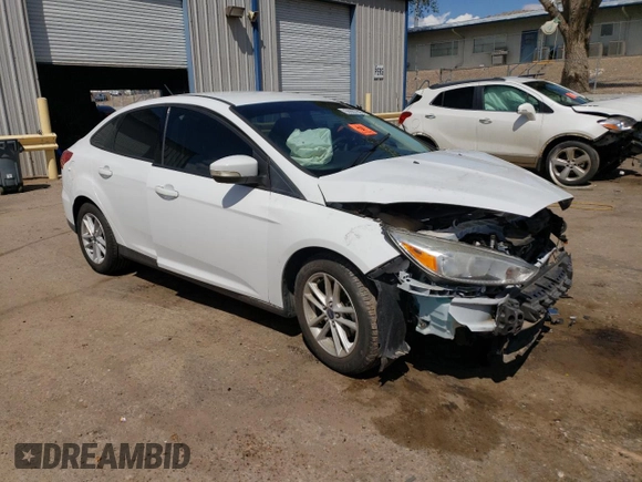 2017 Ford Focus SE with VIN 1FADP3F21HL300654, listed as a Copart auction lot 55987305 with Not provided miles and Salvage title. Bid and sale history available at DreamBid. Image 4.