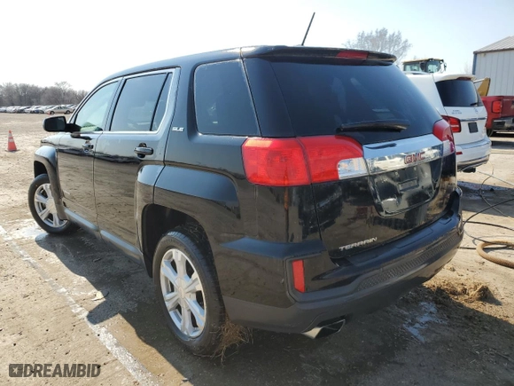 2017 GMC Terrain SLE with VIN 2GKALMEK5H6178877, listed as a Copart auction lot 47556045 with NaN miles and Salvage Title. Bid and sale history available at carsss.com. Image 2.