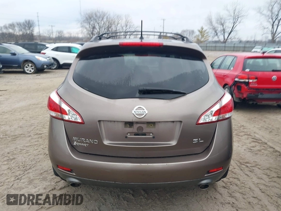 2013 Nissan Murano SL z VIN JN8AZ1MU7DW203584, wystawiony jako IAAI lot #41245405 z przebiegiem Nie podano mil oraz . Historia ofert i sprzedaży dostępna na DreamBid. Obrazek 16.