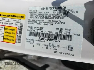 2017 Lincoln MKZ Hybrid Select z VIN 3LN6L5LU7HR630229, wystawiony jako Copart lot #63202135 z przebiegiem 164 915 mil mil oraz Szkoda całkowita • Salvage title. Historia ofert i sprzedaży dostępna na DreamBid. Obrazek 12.