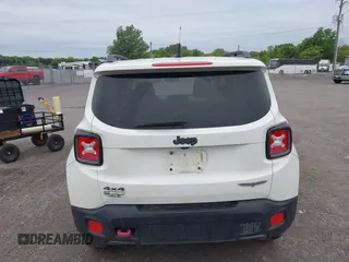 2017 Jeep Renegade Trailhawk with VIN ZACCJBCB5HPE81453, listed as a IAAI auction lot 42324446 with 99,710 mi miles and . Bid and sale history available at DreamBid. Image 16.