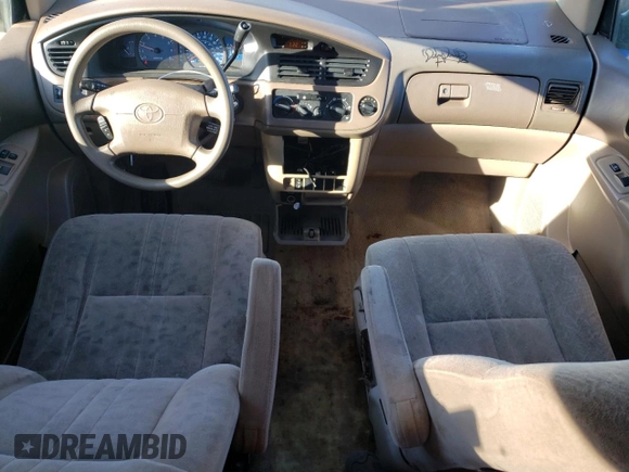 2001 Toyota Sienna LE with VIN 4T3ZF13C01U359721, listed as a Copart auction lot 75899494 with 280,173 mi miles and Salvage Title. Bid and sale history available at carsss.com. Image 8.