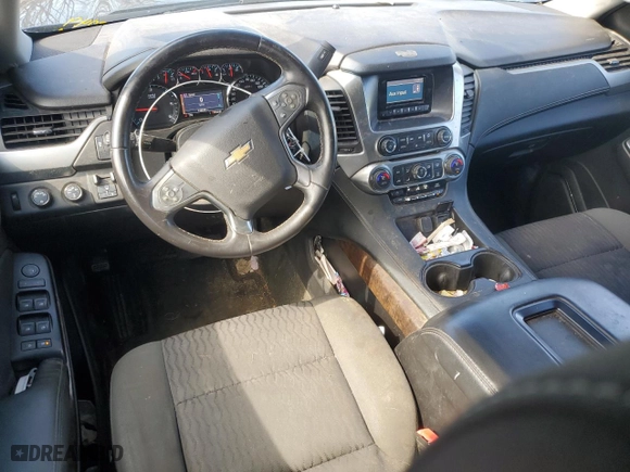 2015 Chevrolet Tahoe LS with VIN 1GNSKAKC2FR252599, listed as a Copart auction lot 48714885 with 140,946 mi miles and Salvage Title. Bid and sale history available at carsss.com. Image 8.