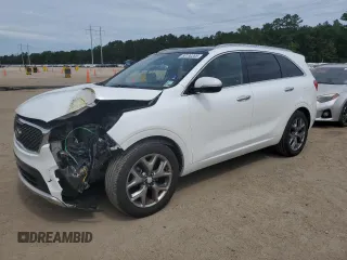 2016 Kia Sorento SXL z VIN 5XYPK4A12GG116456, wystawiony jako Copart lot #60130285 z przebiegiem 94 949 mil mil oraz Szkoda całkowita • Salvage title. Historia ofert i sprzedaży dostępna na DreamBid. Obrazek 1.