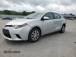2014 Toyota Corolla L with VIN 2T1BURHEXEC208868, listed as a Copart auction lot 58515575 with 134,184 mi miles and Salvage title. Bid and sale history available at DreamBid. Image 1.