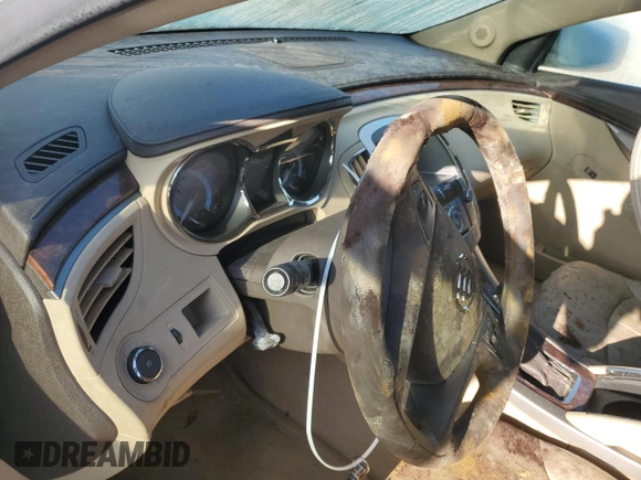 2010 Buick LaCrosse CXL with VIN 1G4GC5EG6AF216616, listed as a Copart auction lot 85973784 with Not Provided miles and Salvage Title. Bid and sale history available at DreamBid. Image 8.