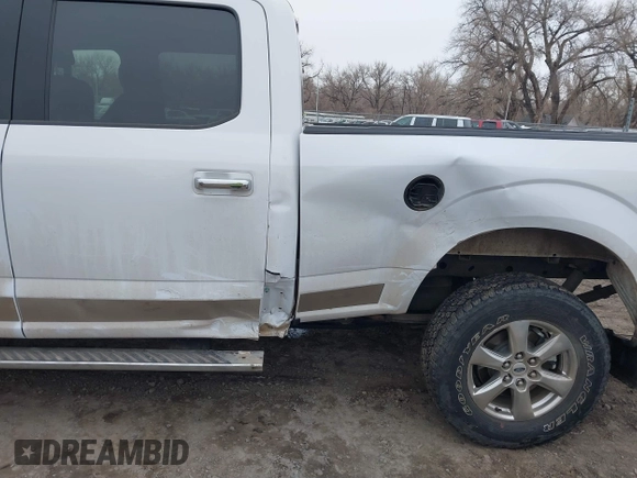 2019 Ford F-150 XL with VIN 1FTFW1E41KKF32648, listed as a IAAI auction lot 41685246 with 33,127 mi miles. Bid and sale history available at carsss.com. Image 6.