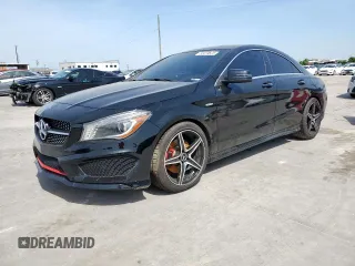 2016 Mercedes-Benz CLA 250 with VIN WDDSJ4GB9GN390040, listed as a Copart auction lot 56419625 with 83,047 mi miles and Salvage title. Bid and sale history available at DreamBid. Image 1.