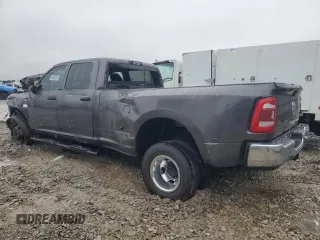 2023 Ram 3500 Tradesman with VIN 3C63RRGL8PG533380, listed as a Copart auction lot 44143105 with 0 mi miles and Salvage Title. Bid and sale history available at carsss.com. Image 2.