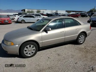 2001 Audi A4 with VIN WAUDC68DX1A105981, listed as a Copart auction lot 65834454 with 120,470 mi miles and Salvage Title. Bid and sale history available at carsss.com. Image 1.
