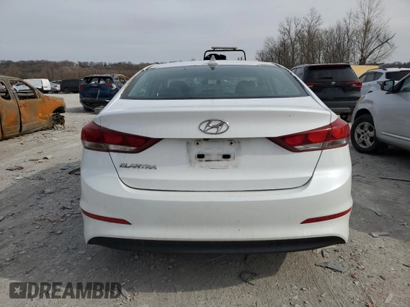 2018 Hyundai Elantra SEL z VIN 5NPD84LFXJH252733, wystawiony jako Copart lot #50006845 z przebiegiem 62 161 mil mil oraz Szkoda całkowita • Salvage title. Historia ofert i sprzedaży dostępna na DreamBid. Obrazek 6.