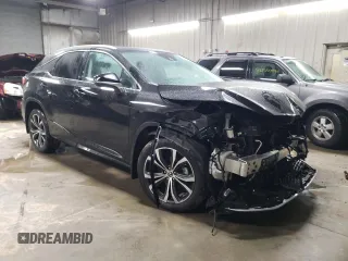 2021 Lexus RX with VIN 2T2HZMDA7MC303934, listed as a Copart auction lot 81959534 with 18,464 mi miles and Salvage Title. Bid and sale history available at carsss.com. Image 4.