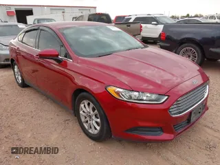 2015 Ford Fusion S with VIN 3FA6P0G76FR181967, listed as a IAAI auction lot 41981011 with 78,899 mi miles. Bid and sale history available at carsss.com. Image 1.