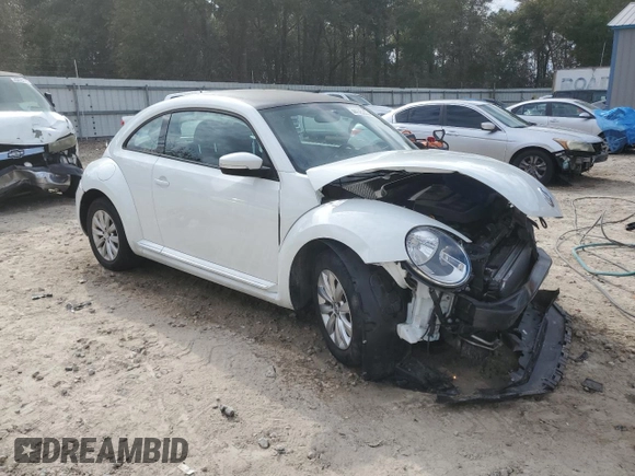 2019 Volkswagen Beetle S with VIN 3VWFD7AT4KM710239, listed as a Copart auction lot 44145315 with Not provided miles and Salvage title. Bid and sale history available at DreamBid. Image 4.