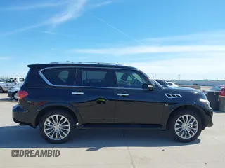 2016 Infiniti QX80 with VIN JN8AZ2NF5G9613566, listed as a IAAI auction lot 41820159 with 91,604 mi miles. Bid and sale history available at carsss.com. Image 13.