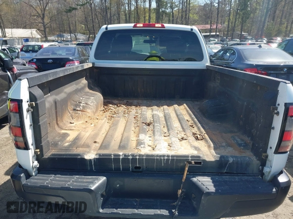 2024 Nissan Frontier S with VIN 1N6ED1CL0RN600097, listed as a IAAI auction lot 41879961 with 21,785 mi miles and . Bid and sale history available at DreamBid. Image 17.
