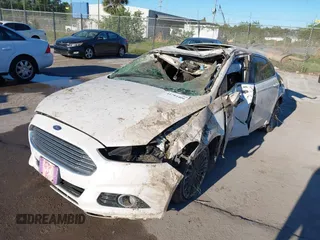 2013 Ford Fusion Titanium with VIN 3FA6P0K94DR174649, listed as a IAAI auction lot 41784406 with 1 mi miles. Bid and sale history available at carsss.com. Image 6.