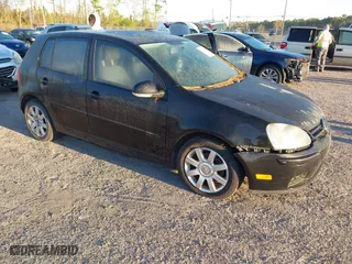 2008 Volkswagen Rabbit S with VIN WVWDB71KX8W331634, listed as a IAAI auction lot 41822205 with 176,502 mi miles. Bid and sale history available at carsss.com. Image 1.