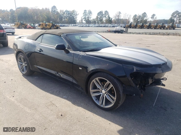 2016 Chevrolet Camaro 2LT with VIN 1G1FD3DS3G0175812, listed as a Copart auction lot 81251004 with 45,414 mi miles and Salvage Title. Bid and sale history available at carsss.com. Image 4.