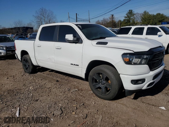 2020 Ram 1500 Big Horn with VIN 1C6RRFFG6LN342720, listed as a Copart auction lot 48371395 with Not provided miles and Salvage title. Bid and sale history available at DreamBid. Image 4.