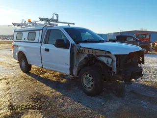 2017 Ford F-150 XL with VIN 1FTMF1EP5HKE54269, listed as a IAAI auction lot 41282914 with 92,569 mi miles and . Bid and sale history available at DreamBid. Image 1.