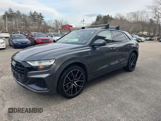 2019 Audi Q8 Premium Plus with VIN WA1EVAF10KD015763, listed as a Copart auction lot 52461255 with 134,540 mi miles and Clean Title. Bid and sale history available at carsss.com. Image 2.