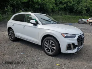 2023 Audi Q5 S line Prestige z VIN WA1FAAFY1P2124068, wystawiony jako Copart lot #60449165 z przebiegiem 19 763 mil mil oraz Szkoda całkowita • Salvage title. Historia ofert i sprzedaży dostępna na DreamBid. Obrazek 4.