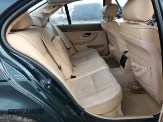 2000 BMW 5 Series 528iA with VIN WBADM6346YGU20515, listed as a Copart auction lot 43608485 with 197,903 mi miles and Salvage Title. Bid and sale history available at carsss.com. Image 10.
