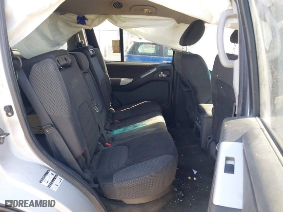 2012 Nissan Pathfinder SV with VIN 5N1AR1NB1CC615438, listed as a IAAI auction lot 41215698 with 1 mi miles. Bid and sale history available at carsss.com. Image 8.
