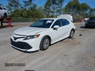 2020 Toyota Camry LE with VIN 4T1C11AK9LU315906, listed as a IAAI auction lot 41809360 with 97,401 mi miles. Bid and sale history available at carsss.com. Image 19.