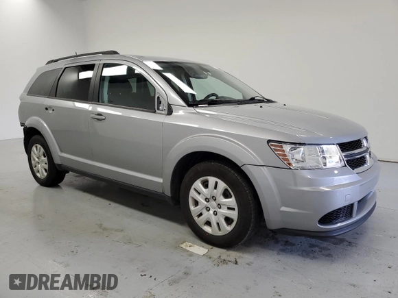 2020 Dodge Journey SE Value with VIN 3C4PDCAB2LT275588, listed as a Copart auction lot 52991155 with 92,338 mi miles and Clean Title. Bid and sale history available at carsss.com. Image 4.