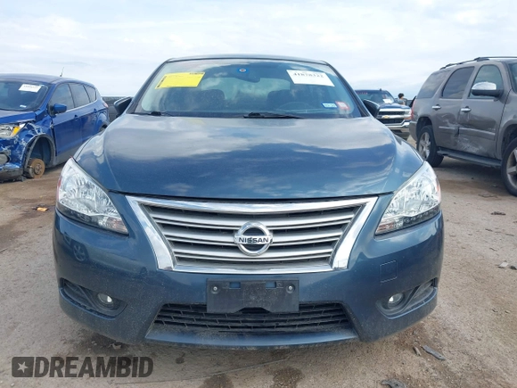 2015 Nissan Sentra S with VIN 3N1AB7AP7FY346826, listed as a IAAI auction lot 41878322 with 96,714 mi miles. Bid and sale history available at carsss.com. Image 12.