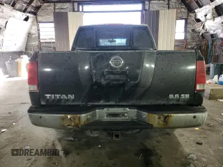 2005 Nissan Titan LE with VIN 1N6AA07B45N524574, listed as a Copart auction lot 87091104 with 158,969 mi miles and Clean Title. Bid and sale history available at carsss.com. Image 6.