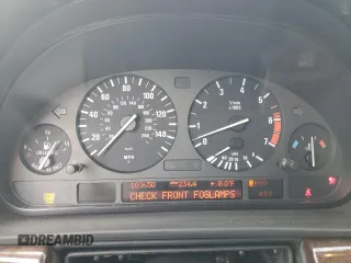 1999 BMW 7 Series 740il with VIN WBAGH8332XDP02624, listed as a Copart auction lot 72588834 with 100,650 mi miles and Salvage Title. Bid and sale history available at carsss.com. Image 9.