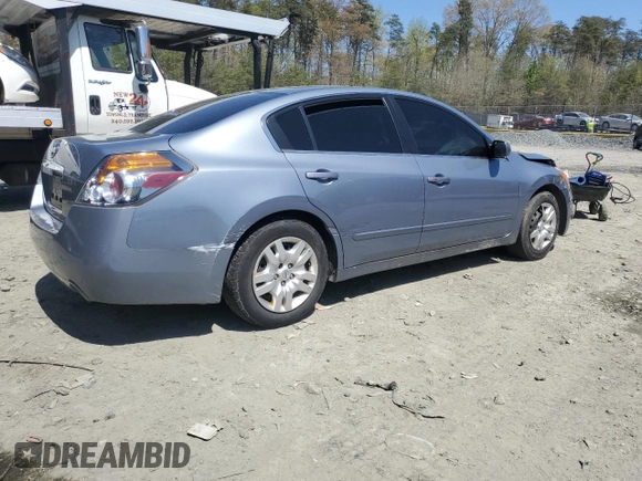 2012 Nissan Altima S with VIN 1N4AL2APXCC169986, listed as a Copart auction lot 53660785 with 193,506 mi miles and Salvage Title. Bid and sale history available at DreamBid. Image 3.