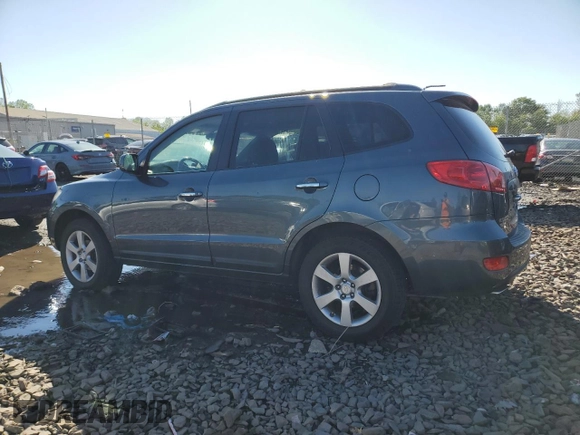 2007 Hyundai Santa Fe SE with VIN 5NMSH73E77H125590, listed as a Copart auction lot 56224455 with 185,319 mi miles and Salvage title. Bid and sale history available at DreamBid. Image 2.