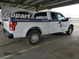2015 Ford F-150 XL with VIN 1FTEX1C81FKD82013, listed as a Copart auction lot 62599595 with 165,528 mi miles and Clean title. Bid and sale history available at DreamBid. Image 3.