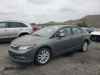 2012 Honda Civic EX with VIN 2HGFB2F89CH528067, listed as a Copart auction lot 53561145 with 221,058 mi miles and Clean Title. Bid and sale history available at DreamBid. Image 1.